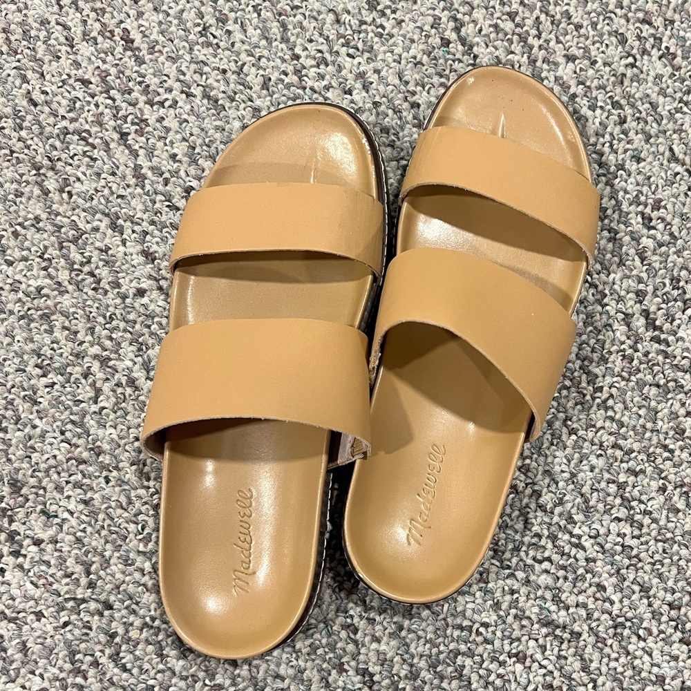 Madewell Tan Sandals.